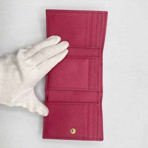 Auth Used Gucci Leather Wallet Italy Gg #130461G95B - Picture 4 of 14